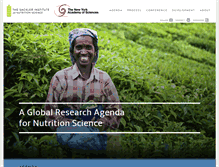 Tablet Screenshot of nutritionresearchagenda.org